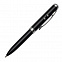 Шариковая ручка с лазерной указкой Supreme, черная с логотипом в Белгороде заказать по выгодной цене в кибермаркете AvroraStore