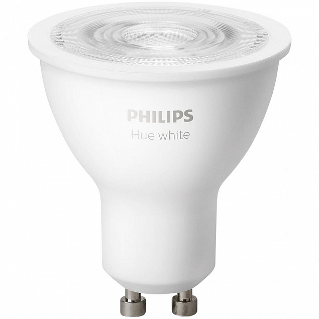 Умная лампа Philips с цоколем GU10 с логотипом в Белгороде заказать по выгодной цене в кибермаркете AvroraStore
