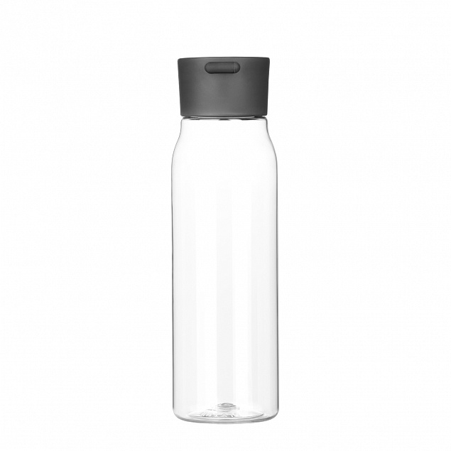 Спортивная бутылка для воды, Step, 550 ml, серая (ДЛЯ КРУГОВОЙ УФ) с логотипом в Белгороде заказать по выгодной цене в кибермаркете AvroraStore