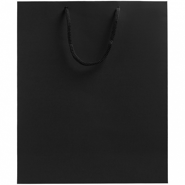 Пакет Wide, черный с логотипом в Белгороде заказать по выгодной цене в кибермаркете AvroraStore