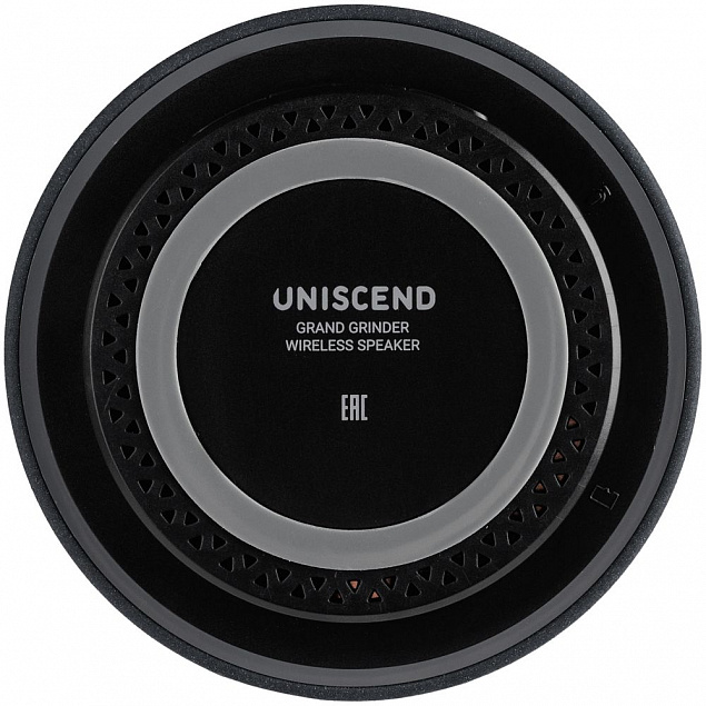 Беспроводная колонка Uniscend Grand Grinder, черная с логотипом в Белгороде заказать по выгодной цене в кибермаркете AvroraStore