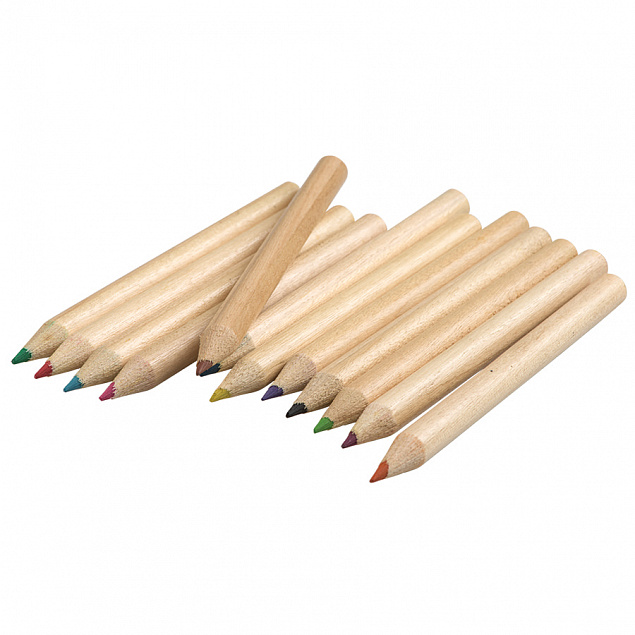 Набор цветных карандашей (12шт)  "Игра цвета" в футляре с логотипом в Белгороде заказать по выгодной цене в кибермаркете AvroraStore
