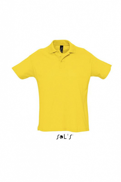 Джемпер (рубашка-поло) SUMMER II мужская,Жёлтый L с логотипом в Белгороде заказать по выгодной цене в кибермаркете AvroraStore