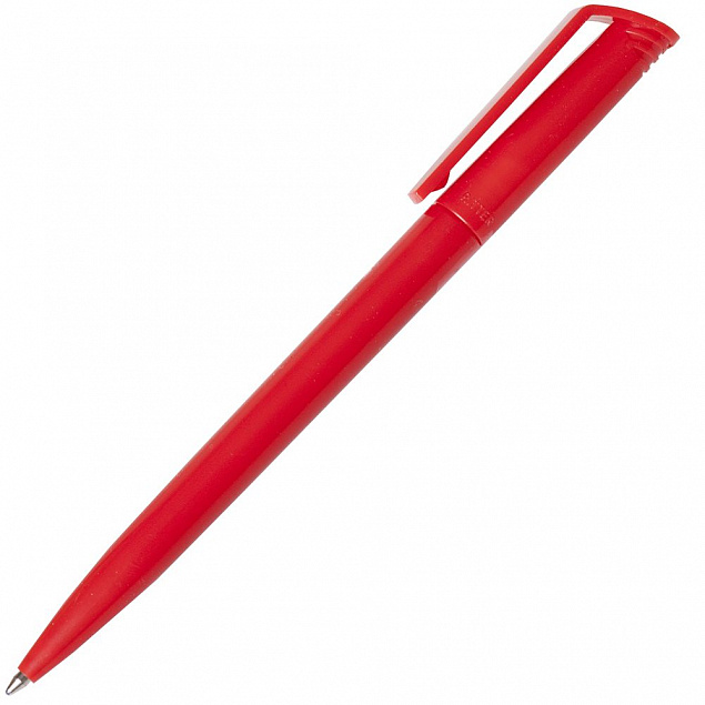 Ручка шариковая Flip, красная с логотипом в Белгороде заказать по выгодной цене в кибермаркете AvroraStore