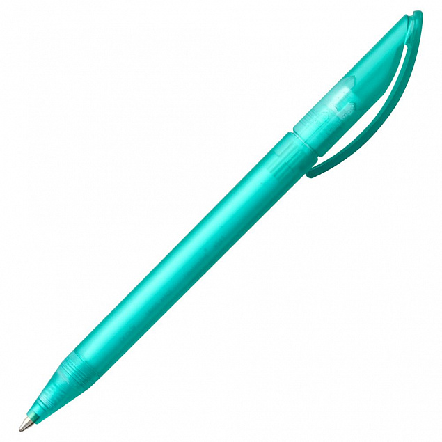 Ручка шариковая Prodir DS3 TFF, бирюзовая с логотипом в Белгороде заказать по выгодной цене в кибермаркете AvroraStore