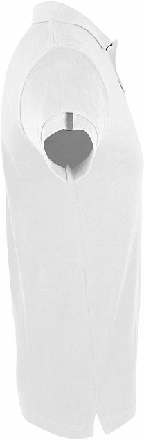 Рубашка поло мужская PORTLAND MEN 200 белая с логотипом в Белгороде заказать по выгодной цене в кибермаркете AvroraStore
