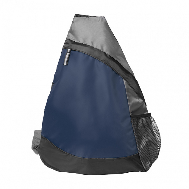 Рюкзак Pick, т.синий/серый/чёрный, 41 x 32 см, 100% полиэстер 210D с логотипом в Белгороде заказать по выгодной цене в кибермаркете AvroraStore