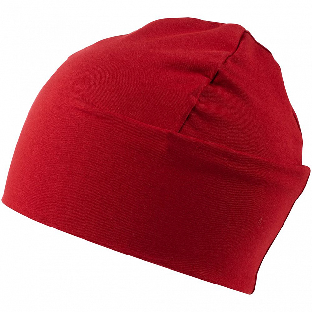 Шапка HeadOn ver.2, красная с логотипом в Белгороде заказать по выгодной цене в кибермаркете AvroraStore