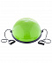 Полусфера Bosu с эспандерами, зеленая с логотипом в Белгороде заказать по выгодной цене в кибермаркете AvroraStore