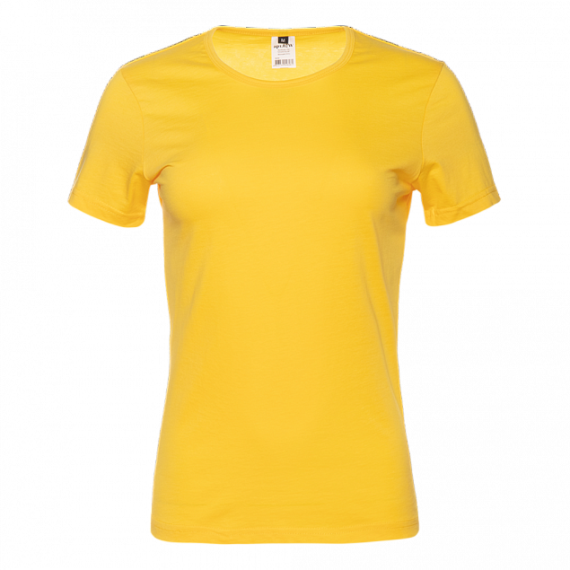 Футболка StanGalantWomen Жёлтый с логотипом в Белгороде заказать по выгодной цене в кибермаркете AvroraStore