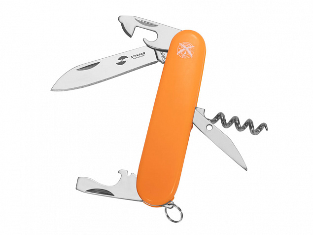 Нож перочинный, 90 мм, 10 функций с логотипом в Белгороде заказать по выгодной цене в кибермаркете AvroraStore