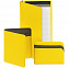 Чехол для карточек Dual, желтый с логотипом в Белгороде заказать по выгодной цене в кибермаркете AvroraStore