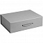 Коробка Case, подарочная, серый матовый с логотипом в Белгороде заказать по выгодной цене в кибермаркете AvroraStore