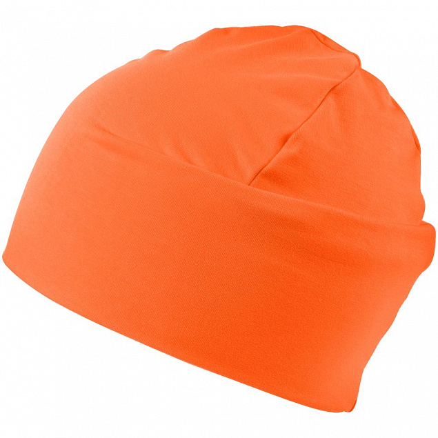 Шапка HeadOn ver.2, оранжевая с логотипом в Белгороде заказать по выгодной цене в кибермаркете AvroraStore
