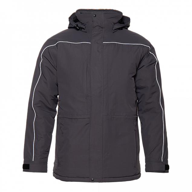 Куртка мужская 31M Тёмно-серый с логотипом в Белгороде заказать по выгодной цене в кибермаркете AvroraStore