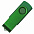 USB flash-карта DOT (16Гб), зеленый, 5,8х2х1,1см, пластик, металл с логотипом в Белгороде заказать по выгодной цене в кибермаркете AvroraStore