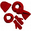Шапка Nordkyn, красная с логотипом в Белгороде заказать по выгодной цене в кибермаркете AvroraStore