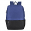 Рюкзак Eclat, т.синий/чёрный, 43 x 31 x 10 см, 100% полиэстер 600D с логотипом в Белгороде заказать по выгодной цене в кибермаркете AvroraStore