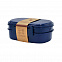 Ланчбокс (контейнер для еды) Grano, распродажа, синий с логотипом в Белгороде заказать по выгодной цене в кибермаркете AvroraStore