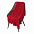 Плед Cella вязаный, красный (без подарочной коробки) с логотипом в Белгороде заказать по выгодной цене в кибермаркете AvroraStore