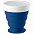 Складной стакан Astrada, синий с логотипом в Белгороде заказать по выгодной цене в кибермаркете AvroraStore