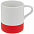 Кружка с силиконовой подставкой Protege, красная с логотипом в Белгороде заказать по выгодной цене в кибермаркете AvroraStore