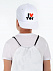 Бейсболка «Микки. I Love You», белая с логотипом в Белгороде заказать по выгодной цене в кибермаркете AvroraStore