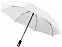 Зонт Traveler автоматический 21,5, белый с логотипом в Белгороде заказать по выгодной цене в кибермаркете AvroraStore
