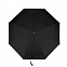 Автоматический противоштормовой зонт Vortex - Черный AA с логотипом в Белгороде заказать по выгодной цене в кибермаркете AvroraStore