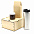 Подарочный набор Ирвин, серебристый (черный чай, мед с фундуком и какао) с логотипом в Белгороде заказать по выгодной цене в кибермаркете AvroraStore