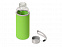 Бутылка для воды Pure c чехлом, 420 мл, зеленое яблоко с логотипом в Белгороде заказать по выгодной цене в кибермаркете AvroraStore