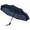 Зонт складной Monsoon, темно-синий, без чехла с логотипом в Белгороде заказать по выгодной цене в кибермаркете AvroraStore