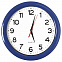 Часы настенные "ПРОМО" разборные ; синий, D28,5 см; пластик с логотипом в Белгороде заказать по выгодной цене в кибермаркете AvroraStore