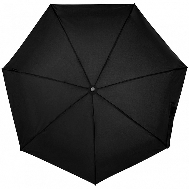 Зонт складной 811 X1 в кейсе, черный с логотипом в Белгороде заказать по выгодной цене в кибермаркете AvroraStore