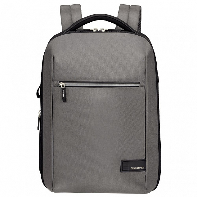 Рюкзак для ноутбука Litepoint S, серый с логотипом в Белгороде заказать по выгодной цене в кибермаркете AvroraStore