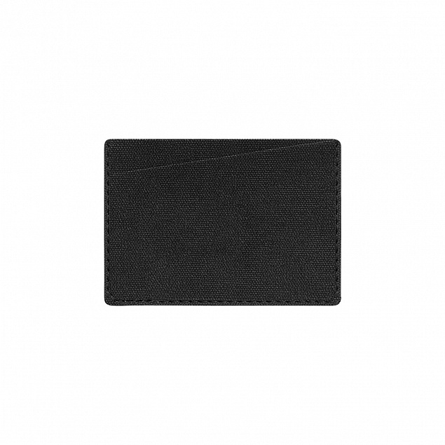 Кардхолдер Tweed со скошенным карманом, черный с логотипом в Белгороде заказать по выгодной цене в кибермаркете AvroraStore