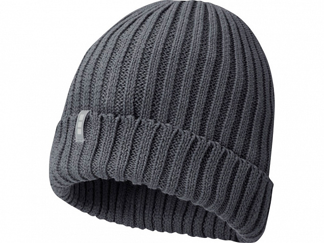Ives, органическая шапка, серый с логотипом в Белгороде заказать по выгодной цене в кибермаркете AvroraStore
