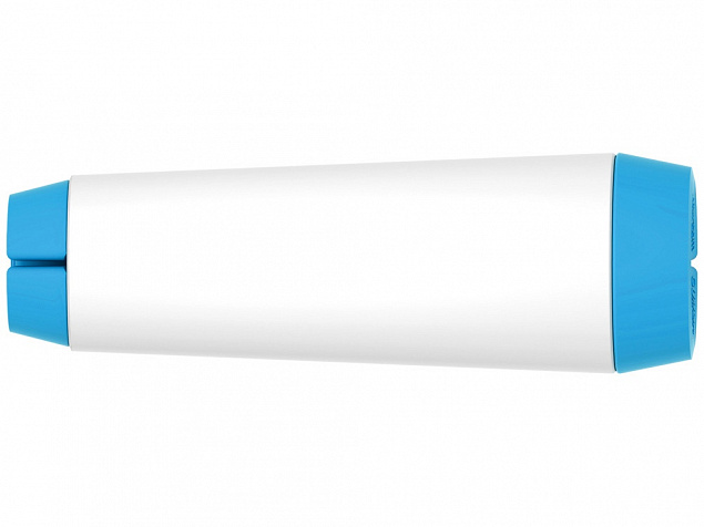 Держатель для кабеля Тwisti, голубой/белый с логотипом в Белгороде заказать по выгодной цене в кибермаркете AvroraStore