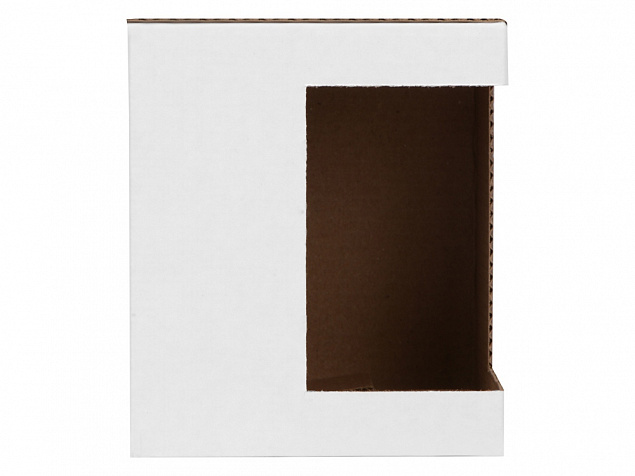 Коробка для кружки Cup, 11,2х9,4х10,7 см., белый с логотипом в Белгороде заказать по выгодной цене в кибермаркете AvroraStore