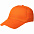 Бейсболка Convention, оранжевая с логотипом в Белгороде заказать по выгодной цене в кибермаркете AvroraStore