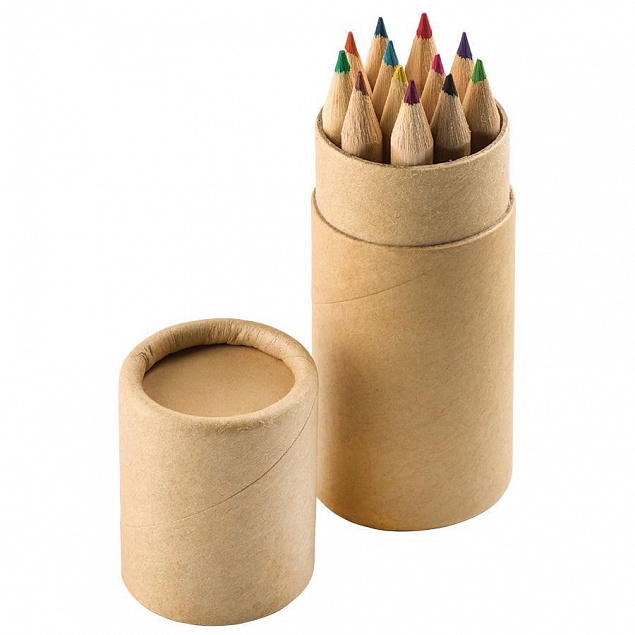 Набор цветных карандашей (12шт)  "Игра цвета" в футляре с логотипом в Белгороде заказать по выгодной цене в кибермаркете AvroraStore