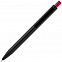 Ручка шариковая Chromatic, черная с красным с логотипом в Белгороде заказать по выгодной цене в кибермаркете AvroraStore