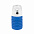 Бутылка для воды складная с карабином SPRING; серая, 550/250 мл, силикон с логотипом в Белгороде заказать по выгодной цене в кибермаркете AvroraStore
