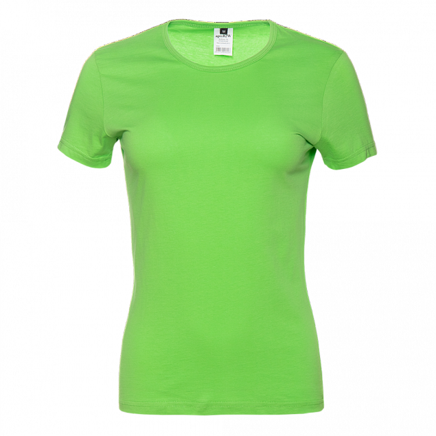 Футболка женская 02W Ярко-зелёный с логотипом в Белгороде заказать по выгодной цене в кибермаркете AvroraStore