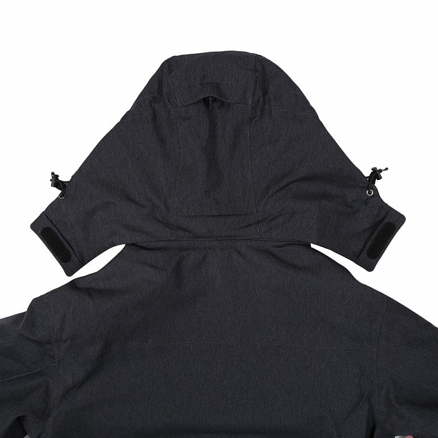 Куртка-трансформер мужская Avalanche, темно-серая с логотипом в Белгороде заказать по выгодной цене в кибермаркете AvroraStore