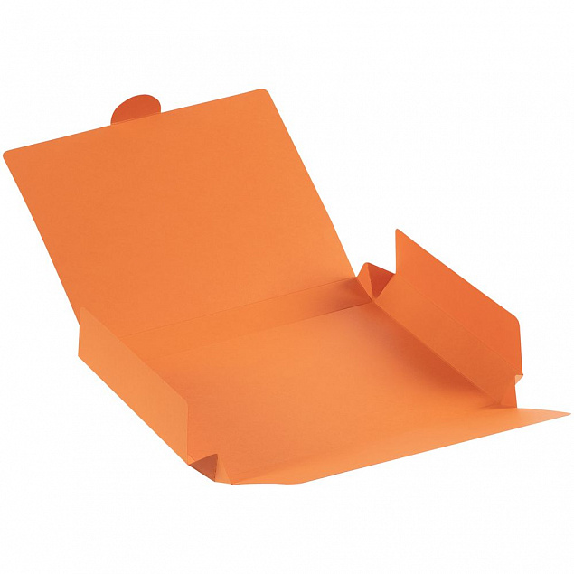 Коробка самосборная Flacky Slim, оранжевая с логотипом в Белгороде заказать по выгодной цене в кибермаркете AvroraStore