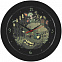 Часы настенные «Серенада», черные с логотипом в Белгороде заказать по выгодной цене в кибермаркете AvroraStore