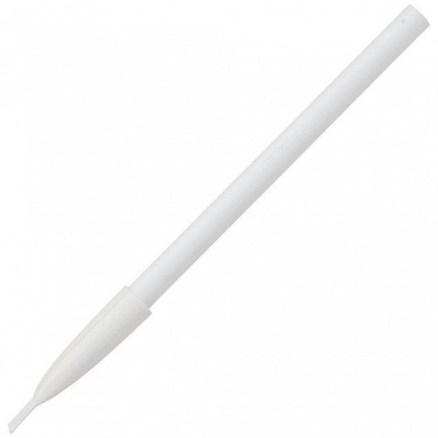 Ручка шариковая Carton Plus, белая с логотипом в Белгороде заказать по выгодной цене в кибермаркете AvroraStore