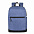 Рюкзак Boom, синий/чёрный, 43 x 30 x 13 см, 100% полиэстер  с логотипом в Белгороде заказать по выгодной цене в кибермаркете AvroraStore