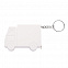 Брелок-рулетка &quot;Грузовик&quot;, 1 метр, белый с логотипом в Белгороде заказать по выгодной цене в кибермаркете AvroraStore
